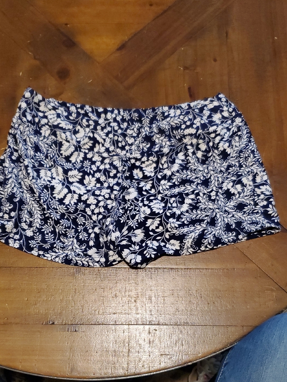 Hot Kiss Black & White Floral Active Bike Shorts